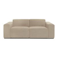 Smėlio spalvos aksominė modulinė sofa Scandic Sting