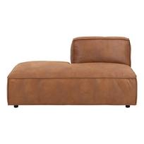 Modulinė sofa konjako rudos spalvos (su dešiniuoju kampu) Fairfield Kentucky – Bonami Selection