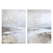 Paveikslai su rankomis tapytais elementais rinkinyje 2 vnt. 50x70 cm Breeze – Styler