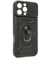 Juodas dėklas Apple iPhone 16 Pro Max telefonui "Slide Camera Armor"