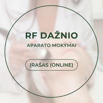 Teoriniai mokymai su RF radijo dažnio aparatu (frakcinis) stangrinimo procedūrom kosmetologams ĮRAŠAS
