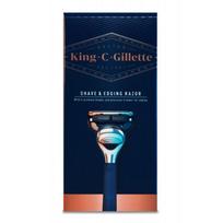 Gillette King C. Gillette Shave and Edging Razor Dviašmenis skustuvas, 1 vnt.