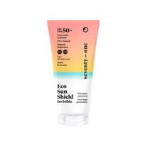 SeventyOne Percent Mineralinė apsauga nuo saulės veidui Eco Sun Shield Invisible SPF 50+ 50ml 