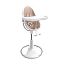 Maitinimo kėdutė BLOOM FRESCO CHROME WHITE + rose gold įdėklas