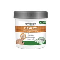 Vet's Best Clean Eye servetėlės akims valyti augintiniams, 100 vnt.