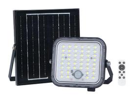Lauko šviestuvas su saulės baterija ir judesio jutikliu LUNIR, 1400lm, 4000mAh, 4000K, 100°