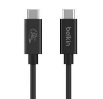 Belkin USB4 Cable USB-C/USB-C 2m 240W, 20Gbit/s, sw. INZ004bt2MBK