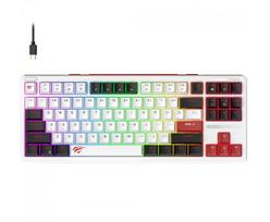 Žaidimų Klaviatūra - Havit KB902L 88 Mechaniniai Klavišai RGB Apšvietimas 1.8m Laidas