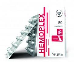 Hemoplex kapsulės - geležies papildas šunims ir katėms, esant anemijai N50