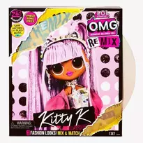 L.O.L. SURPRISE - lėlė O.M.G. REMIX Kitty K, 567240