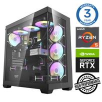 INTOP Ryzen 5 7500F 64GB DDR5 1TB SSD M.2 NVME RTX 5060 8GB no-OS