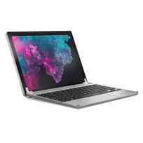 Brydge Aluminum Keyboard for Surface Pro - Nordic Layout, Silver