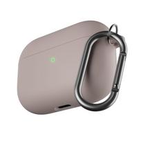 KeyBudz PodSkinz HybridShell Series Keychain Case for AirPods Pro - Pastel pink