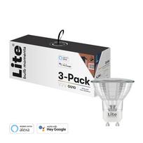 Lite Bulb Moments GU10 Smart LED Bulb 3-Pack