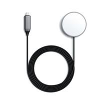 Satechi USB-C Magnetic Wireless Charging Cable – Space Gray