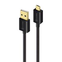 ALOGIC EasyPlug Reversible USB 2.0 A to Micro-USB Reversible Cable - 5m - Black