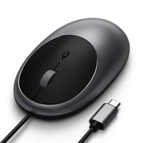 Satechi C1 USB-C Wired Mouse — Adjustable DPI USB-C Mouse for MacOS  AND  Windows USB-C devices, ensuring precise tracking and a stable connection