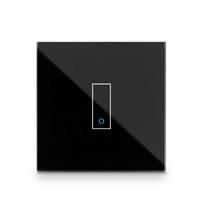 Iotty Smart Switch Faceplate, 1-gang - Black