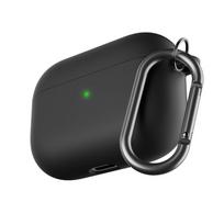 KeyBudz PodSkinz HybridShell Series Keychain Case for AirPods Pro - Black