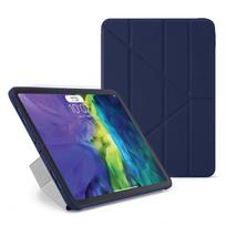 PIPETTO iPad Air 4 Case 5-in-1 Origami Stand – Navy Blue