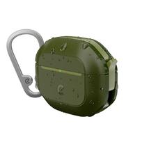 KeyBudz ElementProof Case Series for AirPods 4th Generation - Forest green