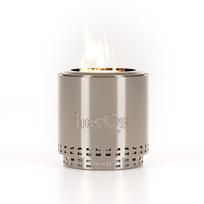 herQs Smokeless Fire Pit - Cozy - Silver