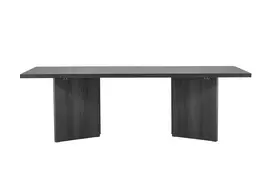 Bassholmen Valgomojo stalas 100x240 cm, juoda