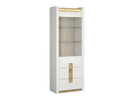 Vitrina Alameda REG1W2S, balta