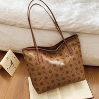 Fashionable Hand Tote Bag for Women's New Winter Versatile Large Capacity Shoulder Bag Printed Underarm Bag