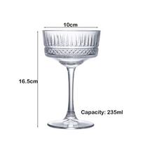 240 ml „Goblet“ kokteilių taurės, šampano puodeliai, „Martini Glass“. 240-480ml