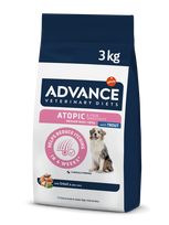 ADVANCE Atopic Med-Maxi Dog (upėtakis) 3 kg pašaro alergijoms ir odos problemoms