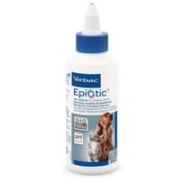 VIRBAC Epi-Otic ausų valiklis šunims ir katėms, 60 ml