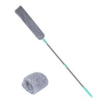 Yousheng Bendable Duster Lightweight Retractable Microfiber Brush Long-Handled Crack Dust Cleaning Tool Hard-to-reach Areas Cleaner ežero mėlyna spalva