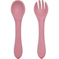 Petite&Mars Take&Match Silicone Plate lėkštė su siurbtuku Dusty Rose 6 m+ 1 vnt.