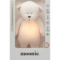 Moonie Bear 2.0 Organic Cream žaislas miegui su melodija 1 vnt.