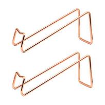 2 vnt. Vyno butelių laikiklis Metalinis vyno stovas stalviršiui Laikymo vietą taupantis Vyno ekspozicinis stovas Dekoratyvinis namų papuošimas 2pcs sidabras