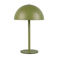 Žalios spalvos stalinis šviestuvas LED (aukštis 21 cm) su metaliniu gaubtu Munoz – Reality