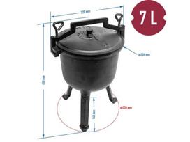 Ketaus katilas su trikoju 2in1, 7l
