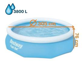 Baseinas Bestway Easy-Set Ø 3,05 m