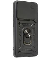 Juodas dėklas Xiaomi Redmi Note 14 5G telefonui "Slide Camera Armor"