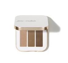 Jane Iredale PurePressed – Trijų spalvų akių šešėlių paletė, Tripple Cognac