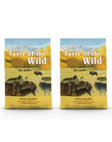 TASTE OF THE WILD High Prairie 24,4 (2 x 12,2 kg) su bizonais ir keptais elniena