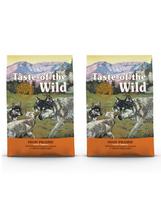 TASTE OF THE WILD High Prairie Puppy 24.4 kg (2 x 12,2 kg) su bizonais ir keptais elniena