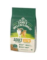 JAMES WELLBELOVED Adult 4 kg sausas visavertis ėdalas suaugusioms 1-7 metų katėms, kuriame gausu kalakutienos