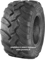 Padanga 600/50R22.5 IMP AR833 Advance 159D TL,  600/50 R22.5