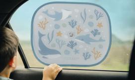 Little Dutch automobilio apsaugos nuo saulės „Ocean Dreams Blue“, 2 vnt.