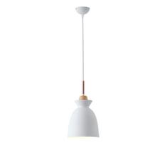 Pakabinamas sietynas 1xE27/15W/230V balta diametras 19,5 cm