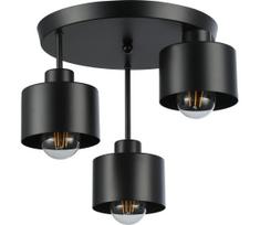 Sietynas ant stulpo 3xE27/35W/230V diametras 30 cm juoda