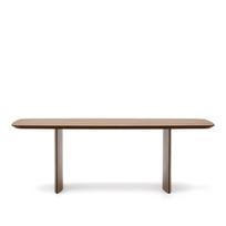 Valgomojo stalas rudos spalvos iš riešutmedžio 100x240 cm Litto – Kave Home