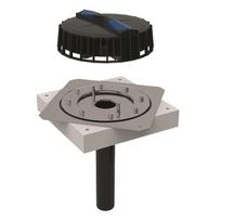 Geberit Pluvia stogo įlaja su sutvirtinimo junge=12l/s, d56 359.105.00.1